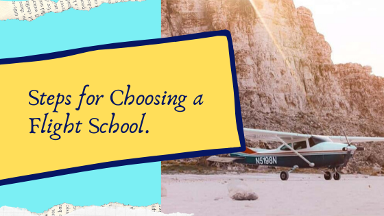 how to choose a flight school