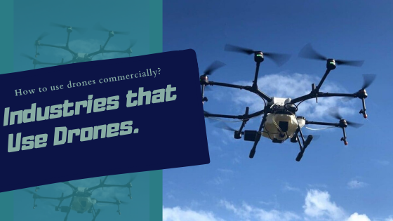 commercial usage of drones